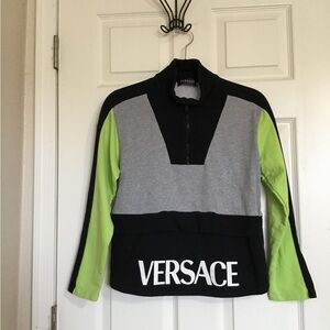 Versace Boys Half Zip Sweatshirt 12A/152CM size 14